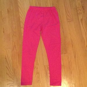 VERY SOFT girls plain pink pants